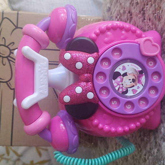 NIB Disney Junior Minnie Mouse Telephone. - Picture 3 of 8